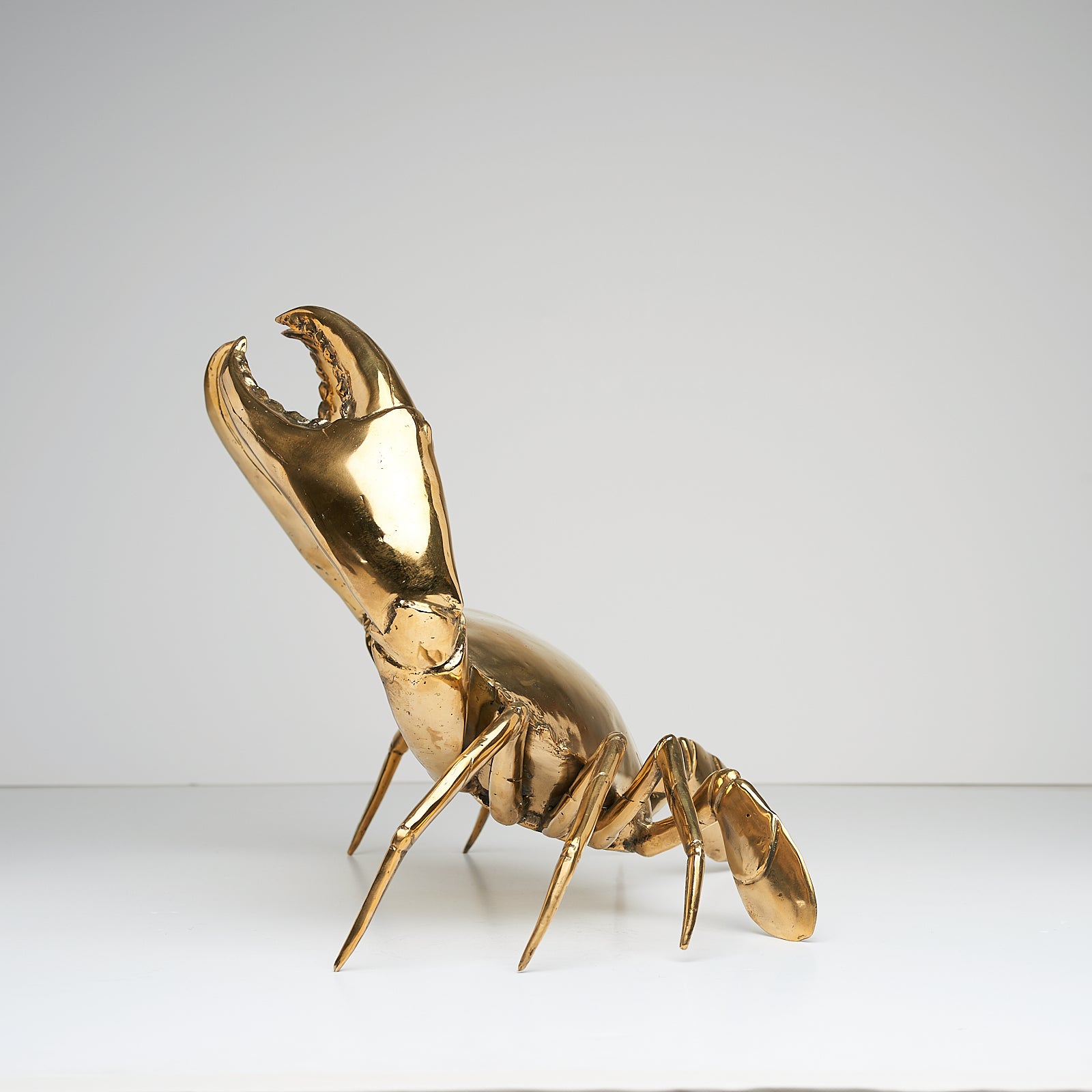Crab in Polished Bronze, Large