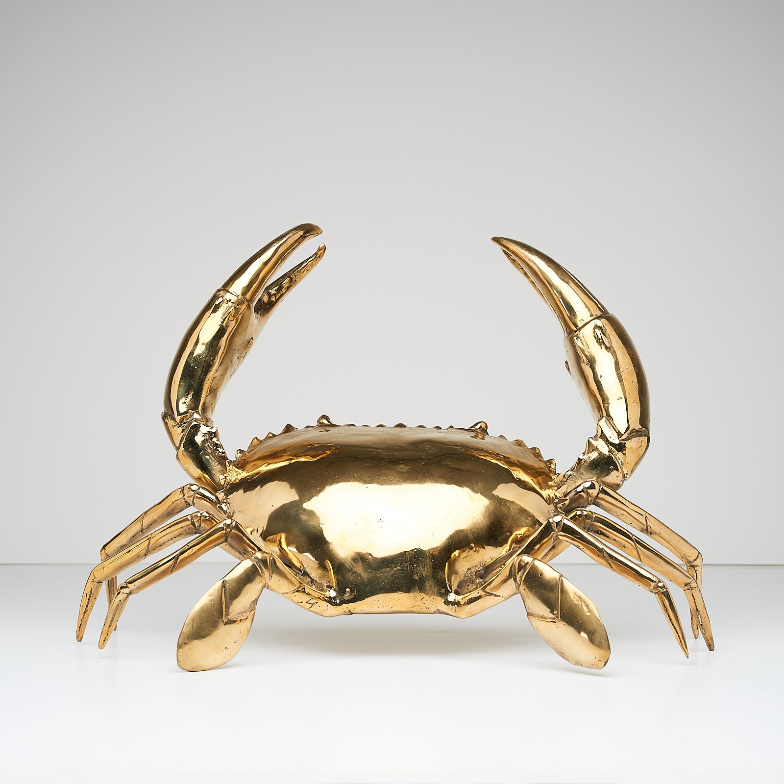 Crab in Polished Bronze, Large