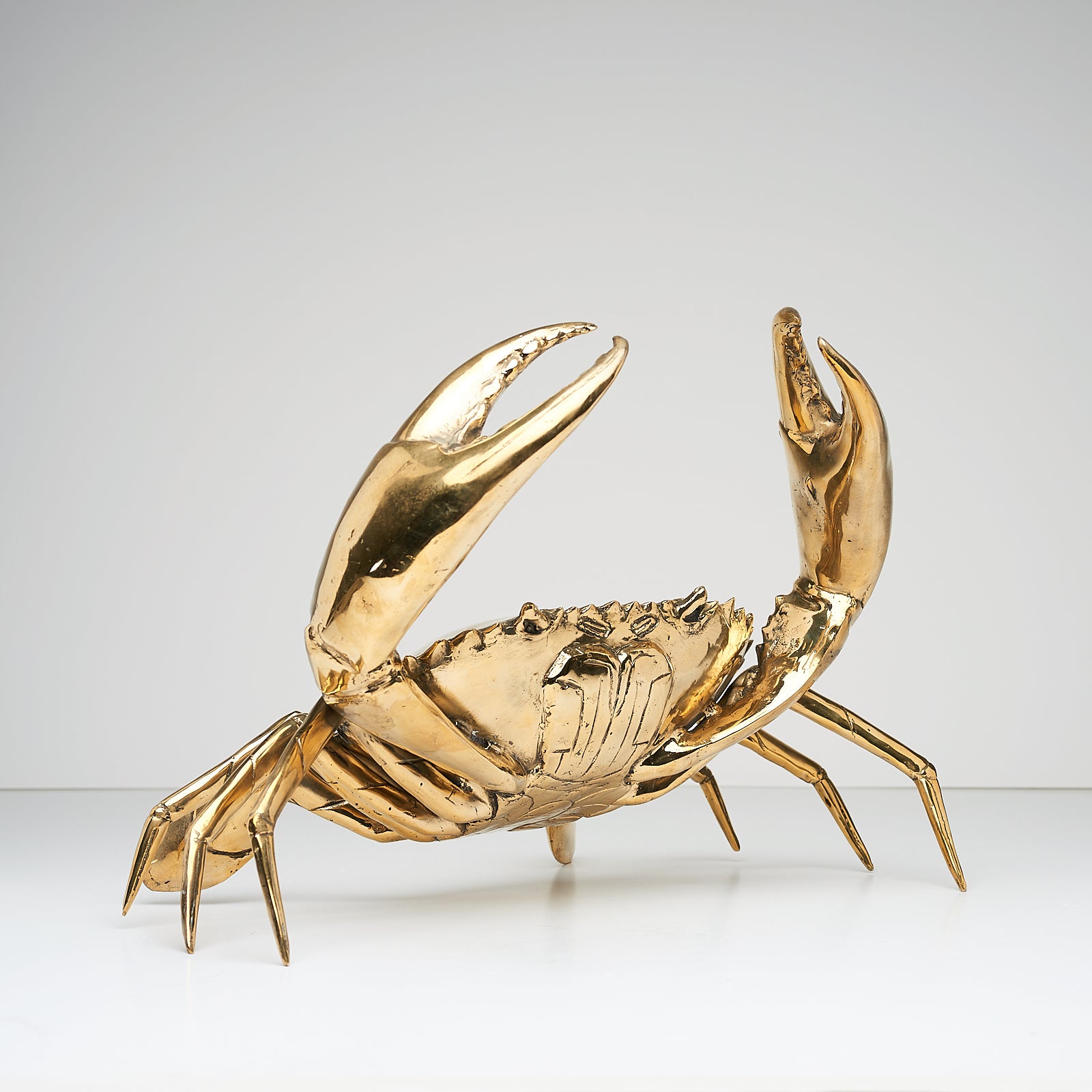 Crab in Polished Bronze, Large