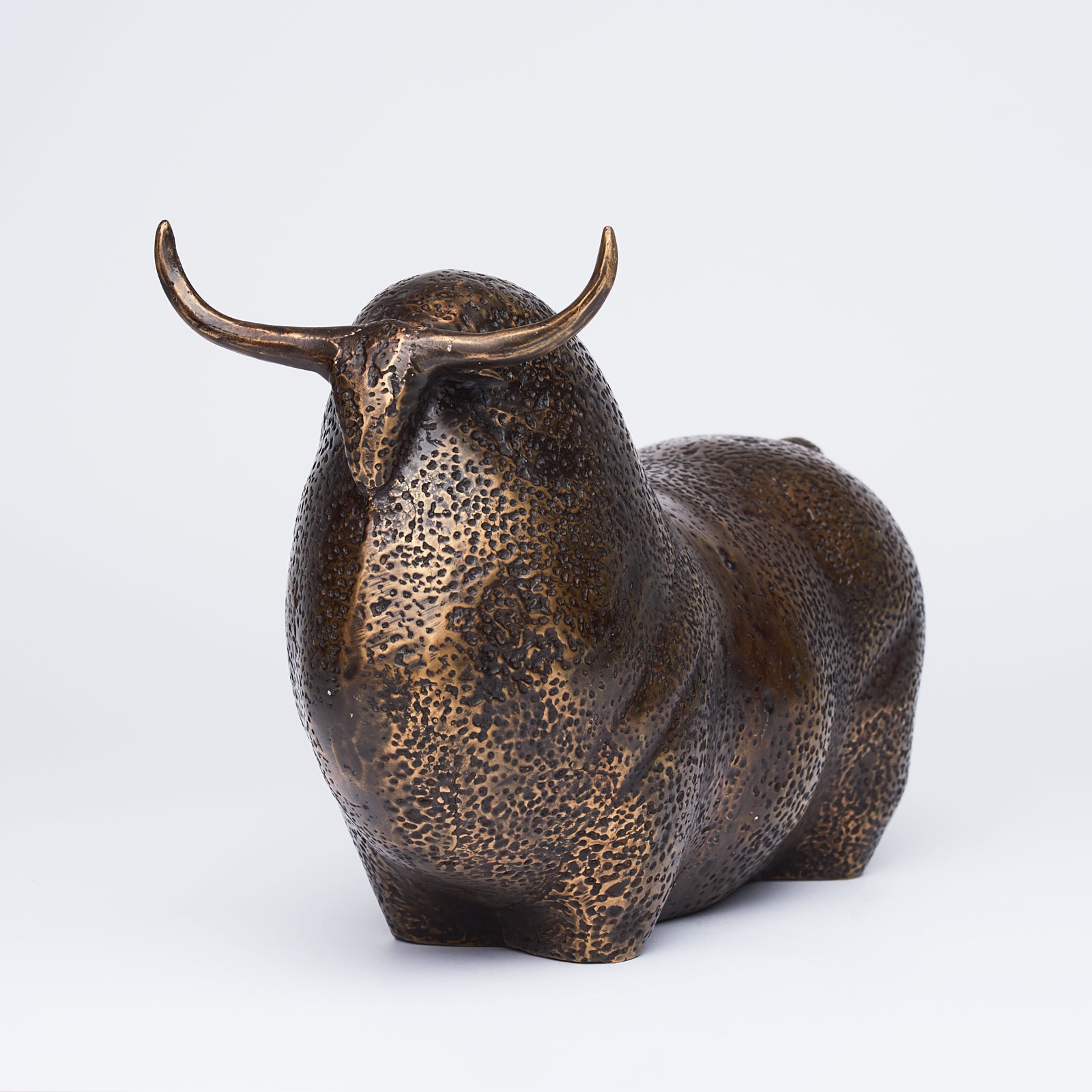 Bronze American Bison Bull