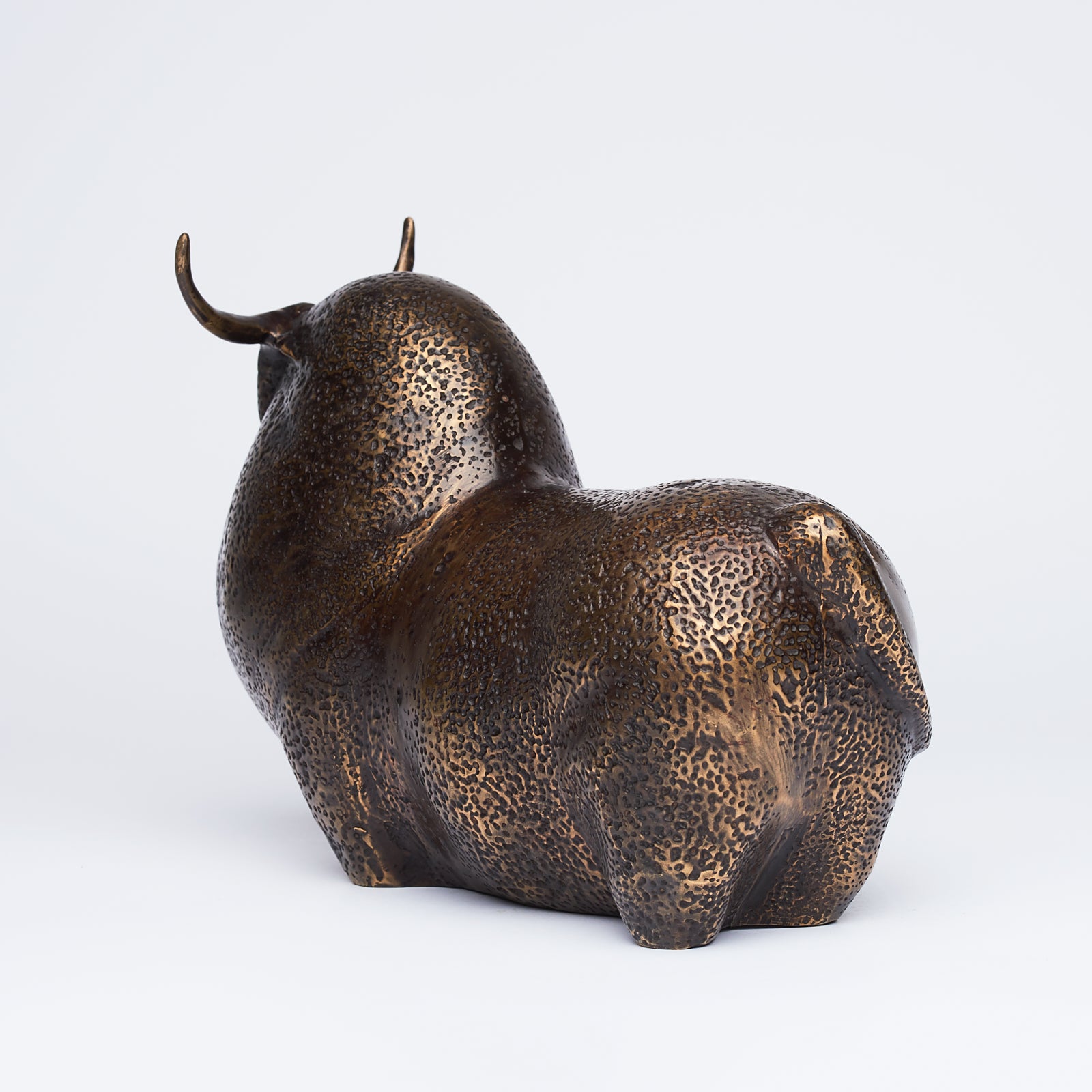 Bronze American Bison Bull