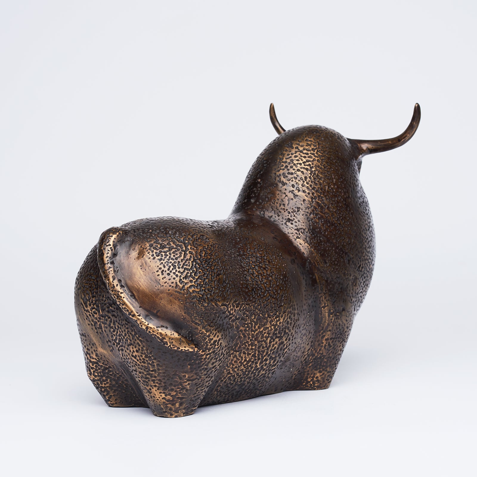 Bronze American Bison Bull