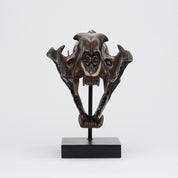 Bronze Sumatran Tiger Skull