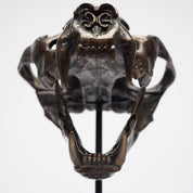Bronze Sumatran Tiger Skull