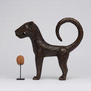 Bronze African Benin Leopard