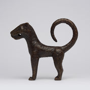 Bronze African Benin Leopard