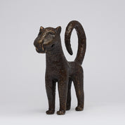 Bronze African Benin Leopard