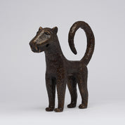 Bronze African Benin Leopard