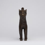 Bronze African Benin Leopard