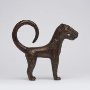 Bronze African Benin Leopard