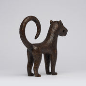 Bronze African Benin Leopard