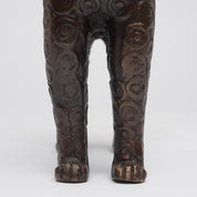 Bronze African Benin Leopard
