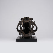 Bronze Polar Bear Skull