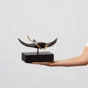 Manta Ray in Bronze, Medium