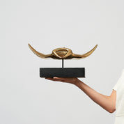 Manta Ray in Polished Bronze, Large
