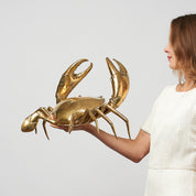 Crab in Polished Bronze, Large