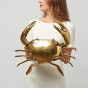 Crab in Polished Bronze, Large