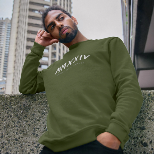 Mens Khaki Sweatshirt