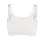 Claret Silk Back Support Cotton Sports Bra (Multiple colors available)
