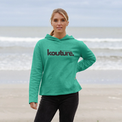 Recycled Organic Cotton Kottonology Relaxed-Fit Hoodie in Seagrass Green