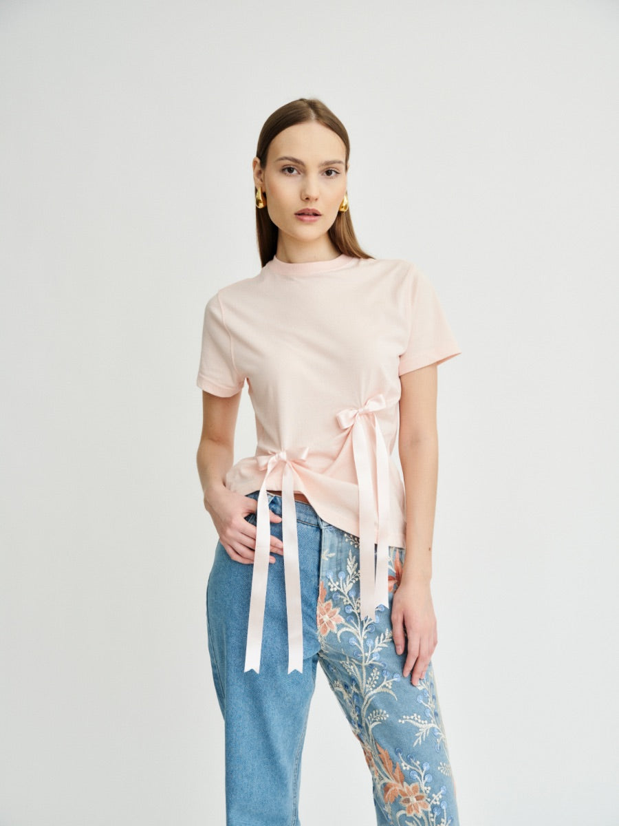 Delia Floral Embroidered Jeans