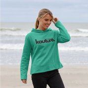 Recycled Organic Cotton Kottonology Relaxed-Fit Hoodie in Seagrass Green