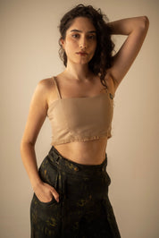 Stone Crop Fringe Bralette