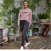 Womens Kottonology Kouture Sweatshirt – Recycled & 100% Organic Cotton, Sunset Pink