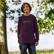 Boys Long Sleeve T-Shirt in Purple