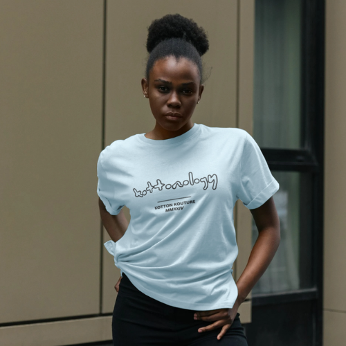 Relaxed Fit Light Blue T-Shirt