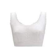 Georgia - Silk Back Support Full Coverage Wireless Organic Cotton Bra