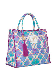 ORCHID PARADISE BARBADOS BEACH BAG