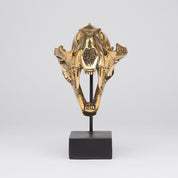 Polished Bronze Snow Leopard