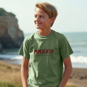 Sage Green Boys T-Shirt