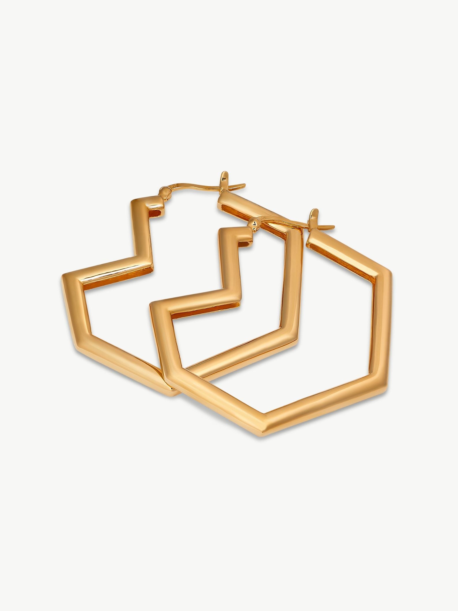 DARYL HOOPS | 18k Gold Plated