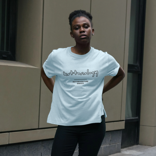 Relaxed Fit Light Blue T-Shirt