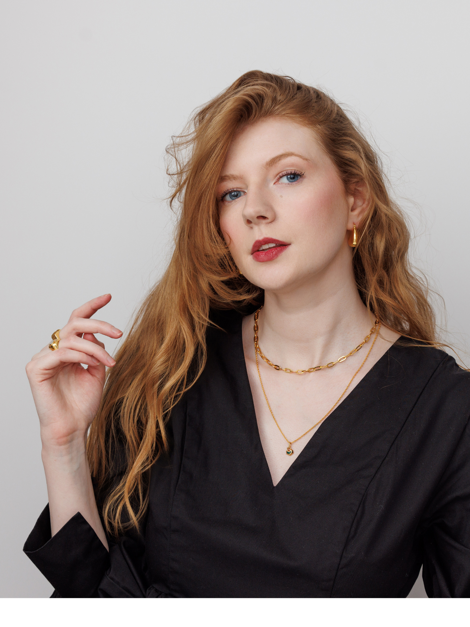 DARYL MINI NECKLACE  18k Gold Plated - Malachite