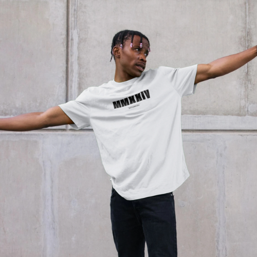 Mens MMXXIV Longline T-Shirt in White