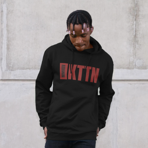 Recycled Organic Men’s Hoodie in Black | Non-Toxic Fibres & Circular Economy