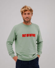 Out Of Office Sweatshirt Mint