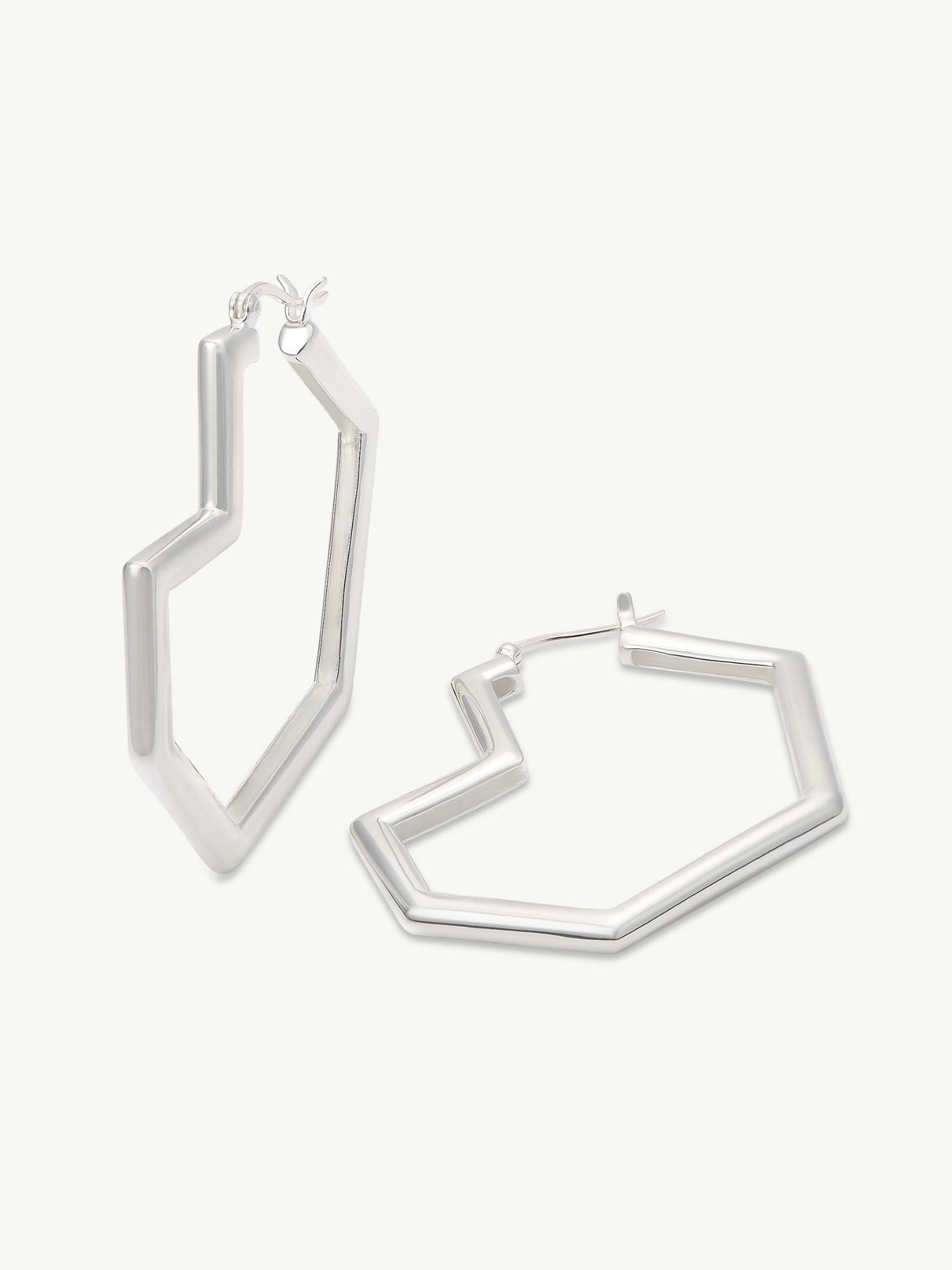 DARYL HOOPS | Recycled Sterling Silver