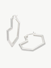 DARYL HOOPS | Recycled Sterling Silver