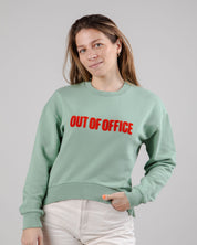 Out of Office Sweatshirt Mint