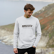 Mens White Sweatshirt