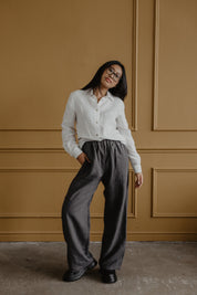 Oulu super long linen pants