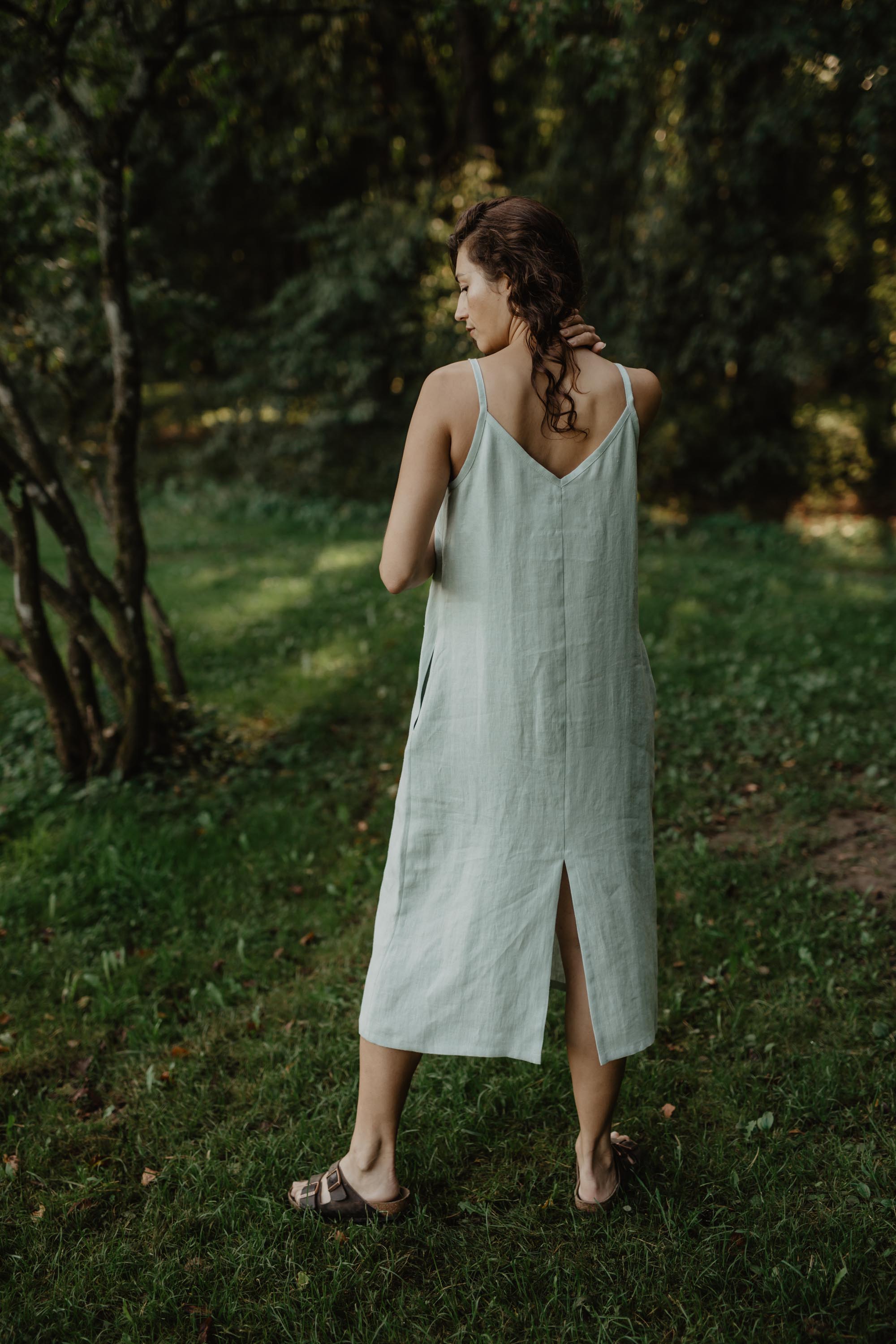 Linen long dress Jakarta