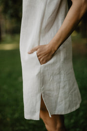 Linen slip dress ZOE