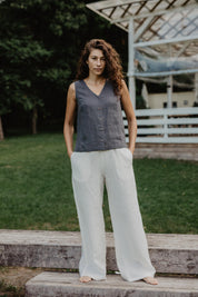 Oulu super long linen pants