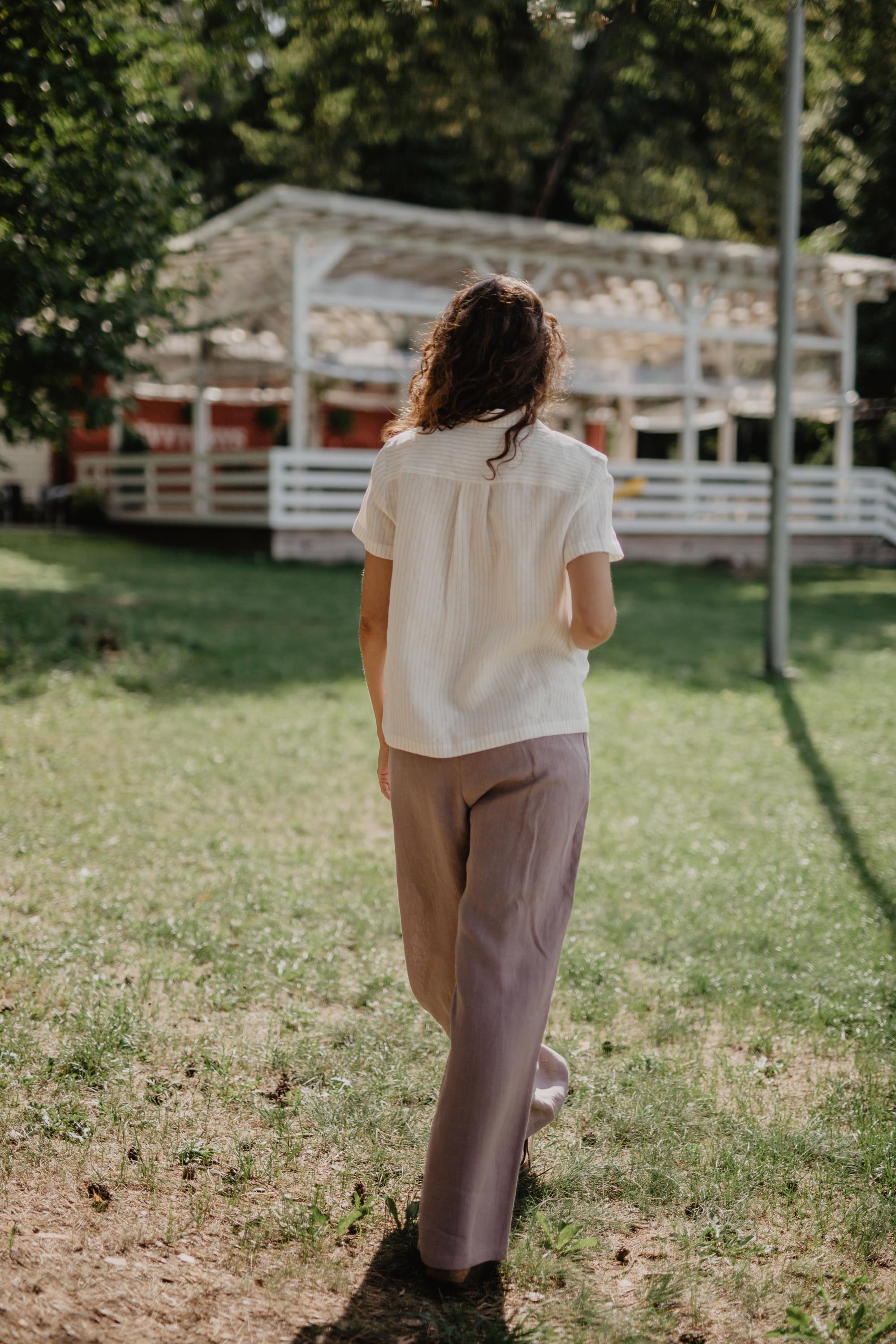 Oulu super long linen pants