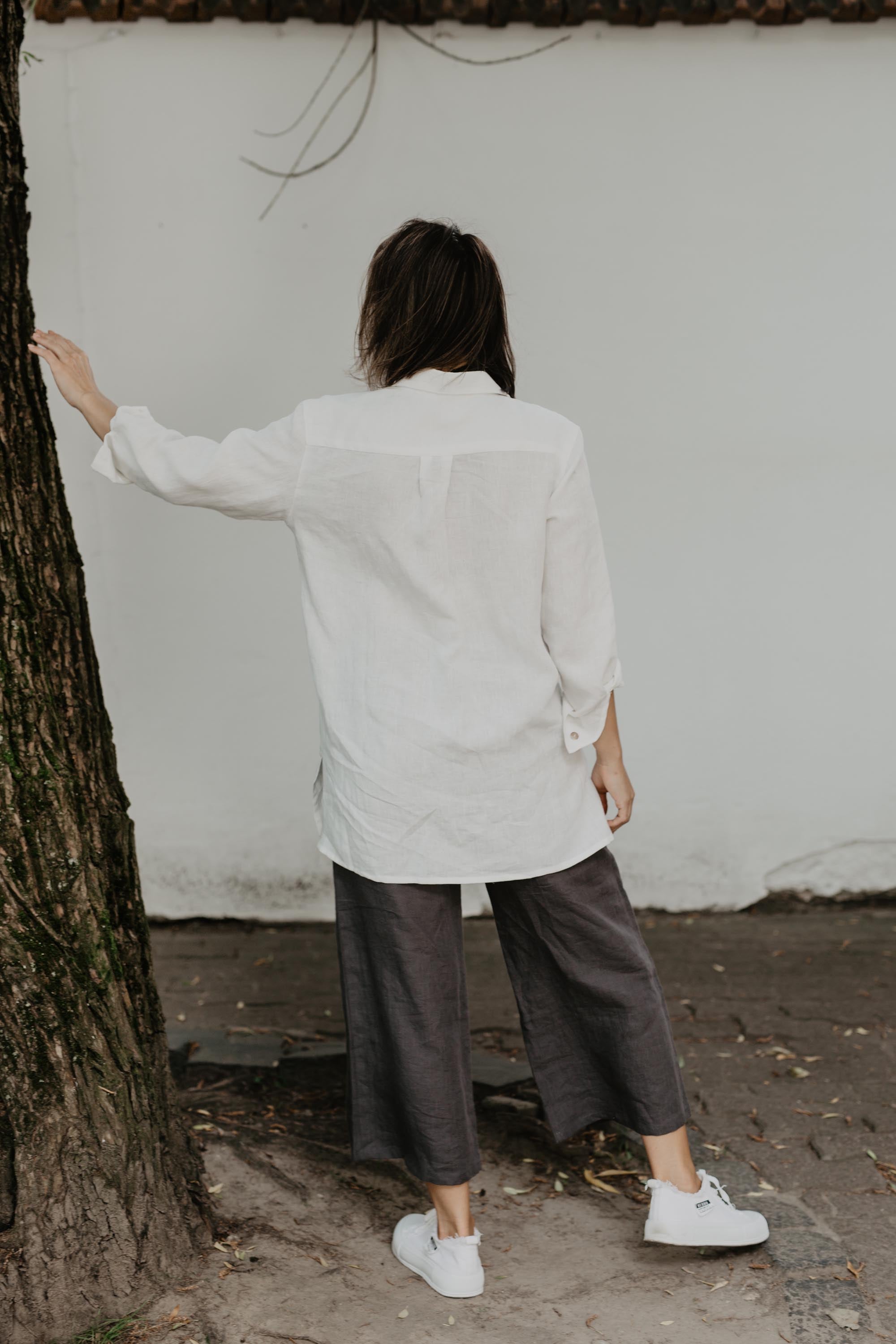 Linen oversized shirt Marrakesh